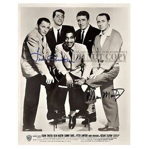 Rat Pack Photograph 11 X 14 - Stunning Group Portrait - Photo - Poster Art Print